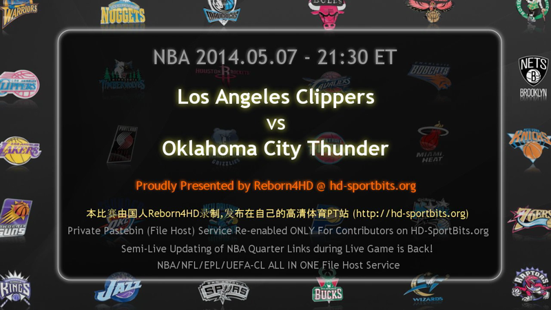 NBA 2014 Playoffs WCSF G2 Clippers@Thunder 720p 60fps-Reborn4HD rar preview 1