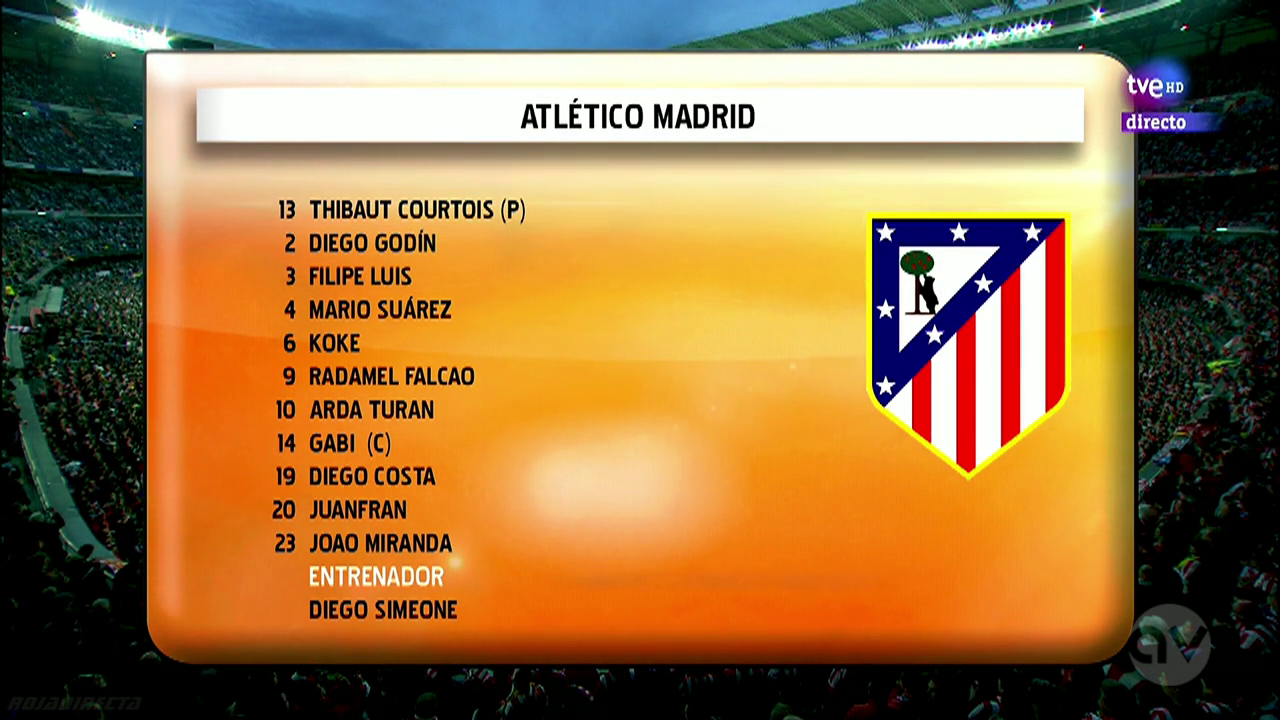 FUTBOL Copa del Rey 2012/2013 Final Real Madrid Atlético de Madrid