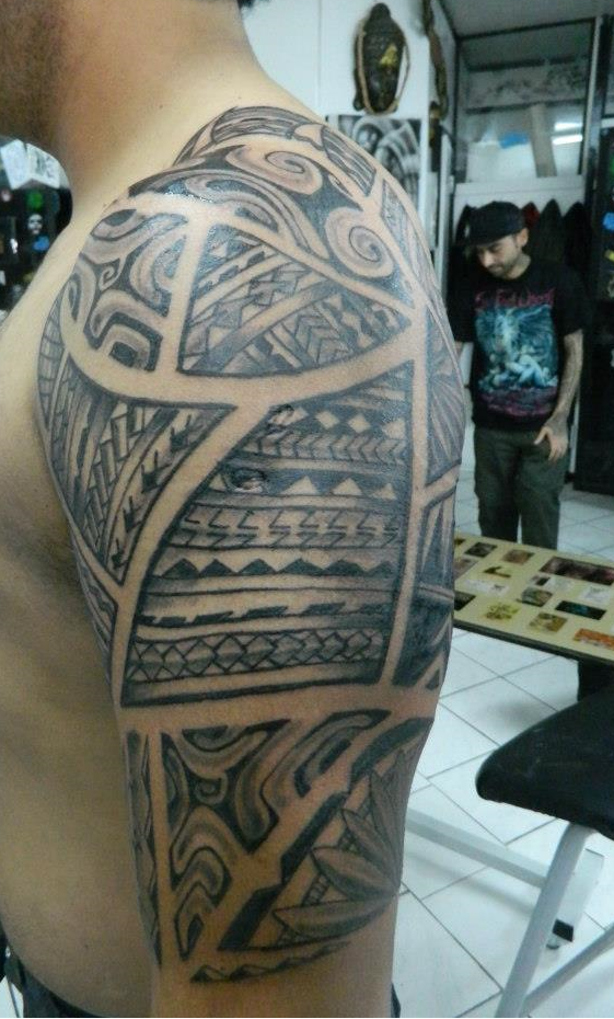 [Fotos] Mi primer tatuaje (samoano) | Portalnet.cl