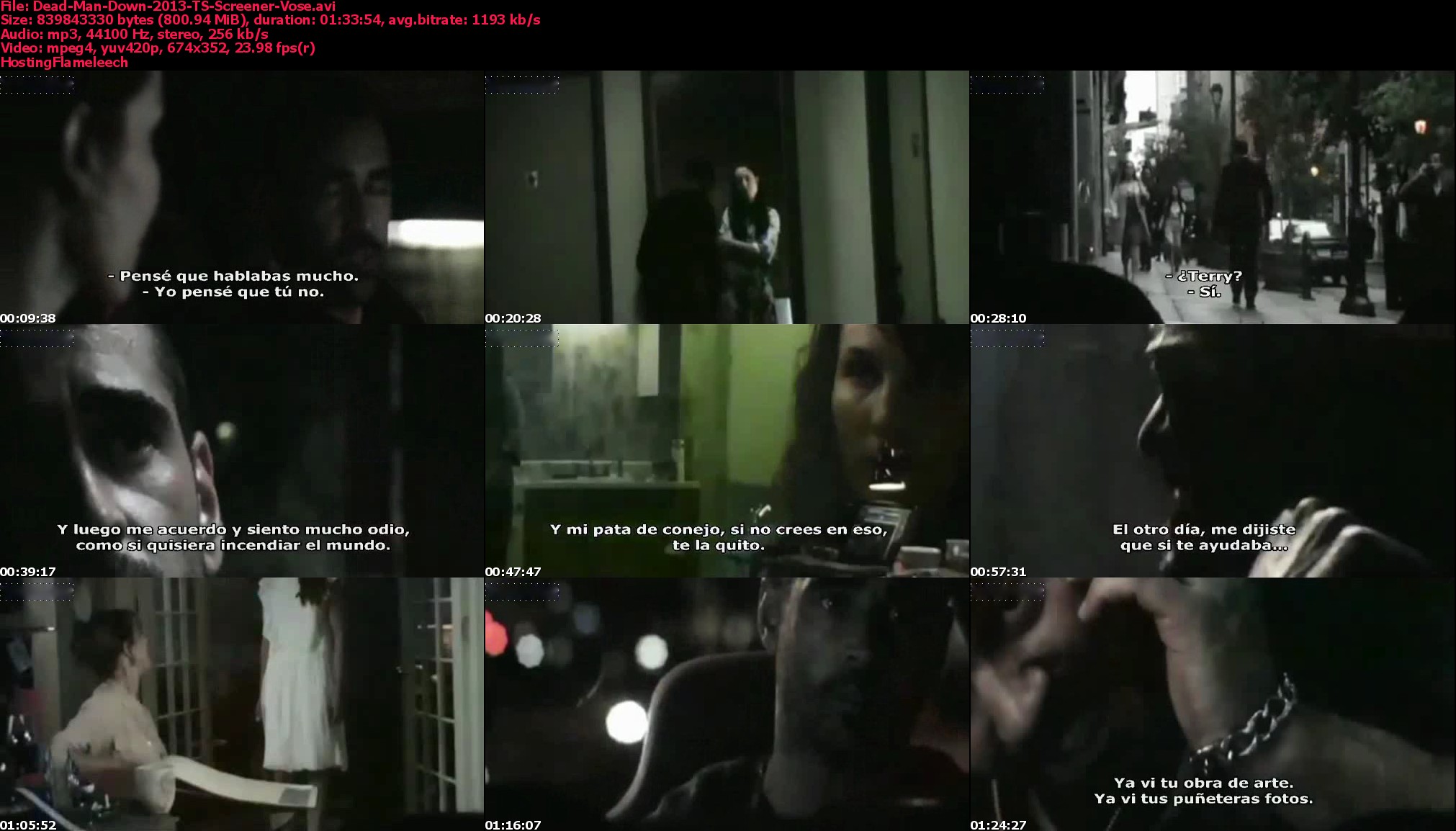 Dead Man Down:La venganza del hombre muerto [2013[[TSScreener][Vose]