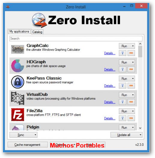 zero install webserver lighttpd